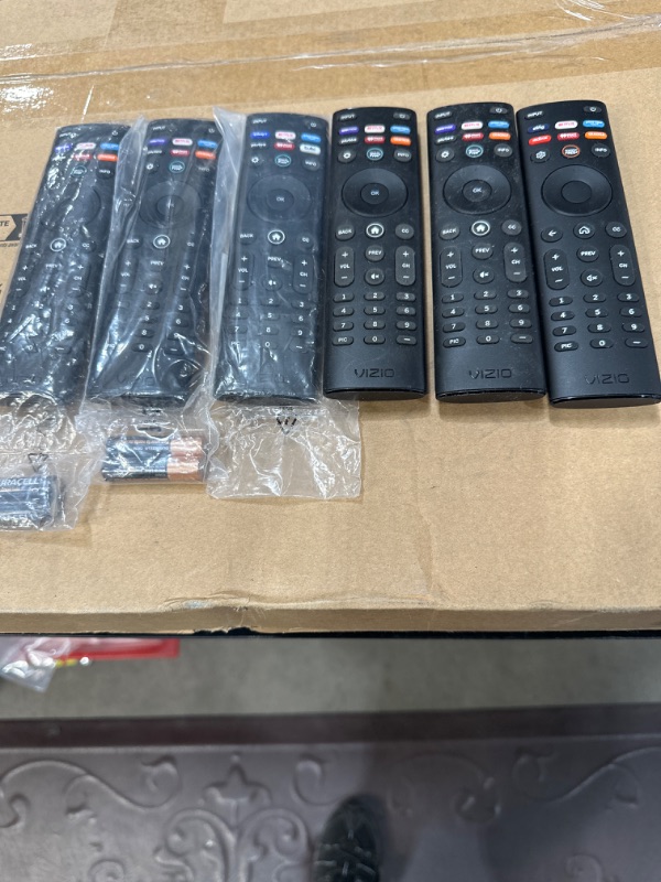 Photo 1 of Bundle of 6 Vizio TV remotes, New and used.