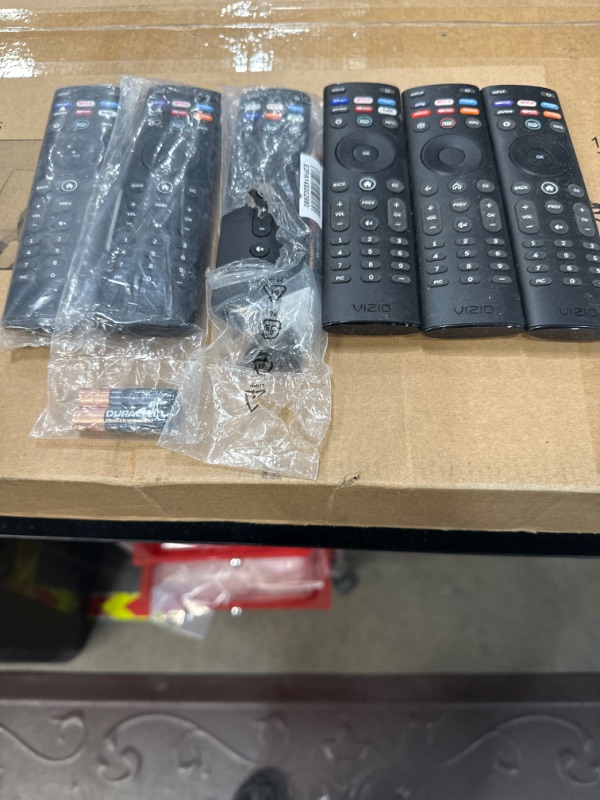 Photo 1 of Bundle of 6 Vizio TV remotes, New and used.