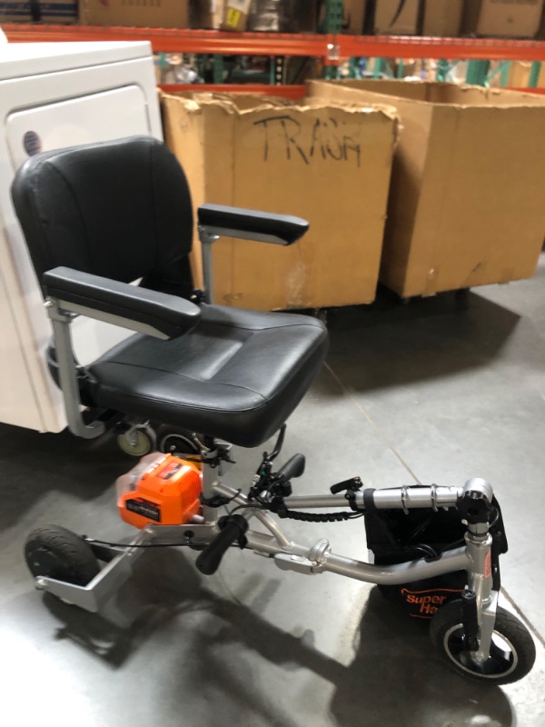Photo 1 of (see all images) SuperHandy 3 Wheel Folding Mobility Scooter (Upgraded Design) - Electric Powered, Airline Friendly - 