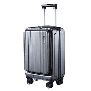 Photo 1 of Carry On Cabin Luggage 20 Inch with Front Compartment, Lightweight ...