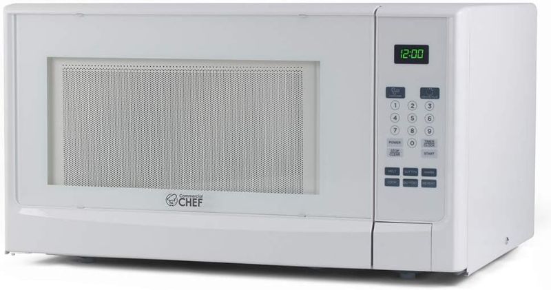 Photo 1 of **READ NOTES** Commercial Chef 1.4-Cu. Ft. Countertop Microwave - White
