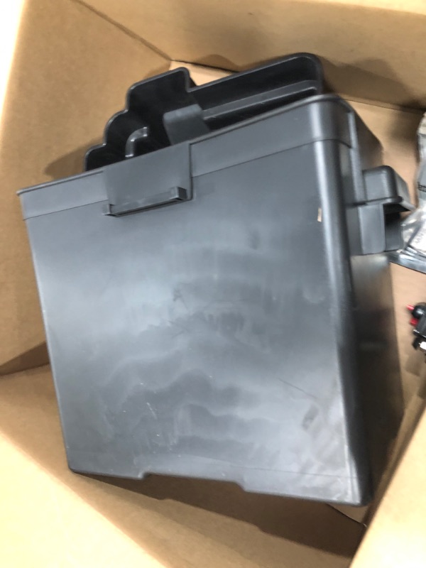 Photo 1 of NOCO Snap-Top HM306BKS Battery Box, 6V Outdoor Waterproof Battery Box for Marine, Automotive, RV, Boat, Camper and Travel Trailer Batteries