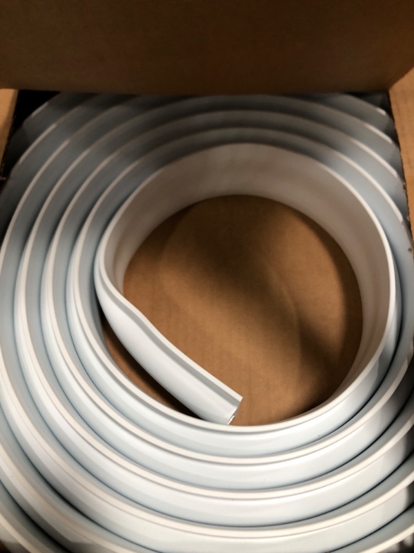 Photo 1 of * item used *
EasyFlex Plastic D-Profile Dock Edging Rub Rail for Boat Docks, 25-Feet, White (5011W-25C)