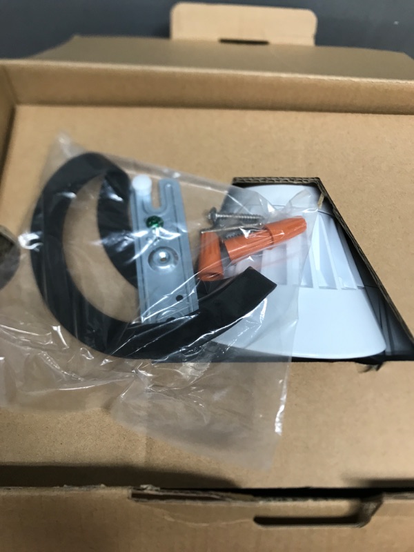 Photo 1 of Amazon Basics 60W Waterproof LED Outdoor Motion Sensor Security Light with 3 Adjustable Heads , Up to 240 Detection Angle, 6000 Lumen, ETL Certified