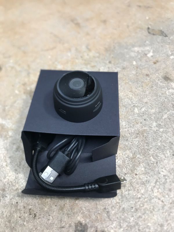 Photo 2 of LEITOR Mini Indoor Camera?1080P Small Wireless Camera with Video Recording?Night Vision Security Cameras Indoor and Outdoor