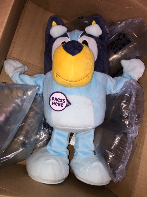 Photo 2 of (SEE NOTES)  Bluey Dance and Play 14" Animated Plush
