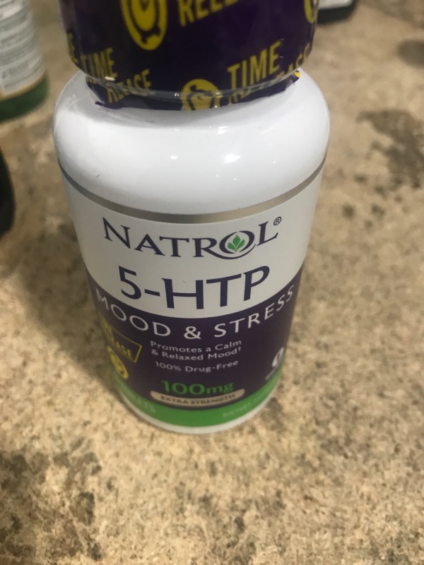 Photo 2 of 5-Htp 100Mg Time Release by Natrol - 45 Tab, 2 Pack