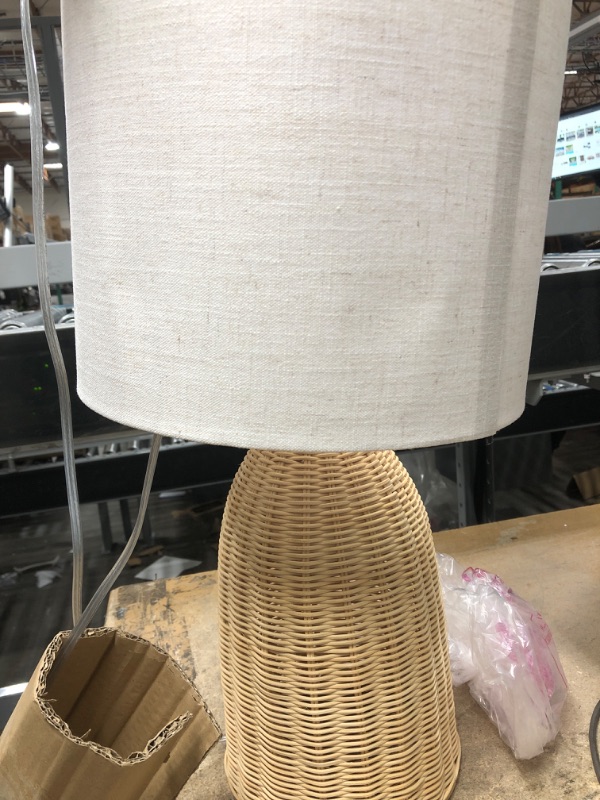 Photo 2 of Adesso Bali Tall Table Lamp