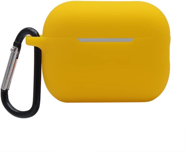 Photo 1 of Silicone Shockproof Cover Case for Airpods Pro 2nd Generation (2022) - Yellow