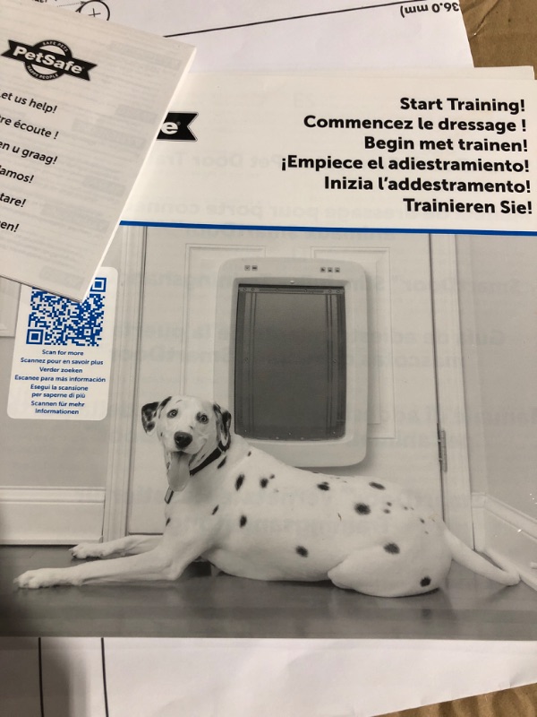 Photo 1 of * used item * see all images *
SmartDoor™ Never Rust Connected Pet Door, Dog and Cat, Selective Entry and Exit, App Enabled Pet Door