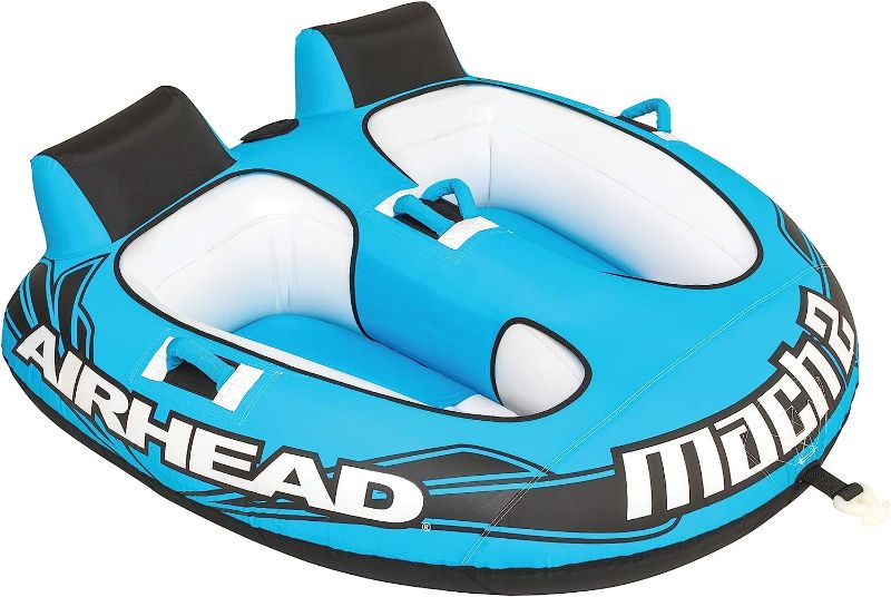 Photo 1 of 
Did Not Inflate***Airhead Mach 2, 1-2 Rider Towable Tube for Boating