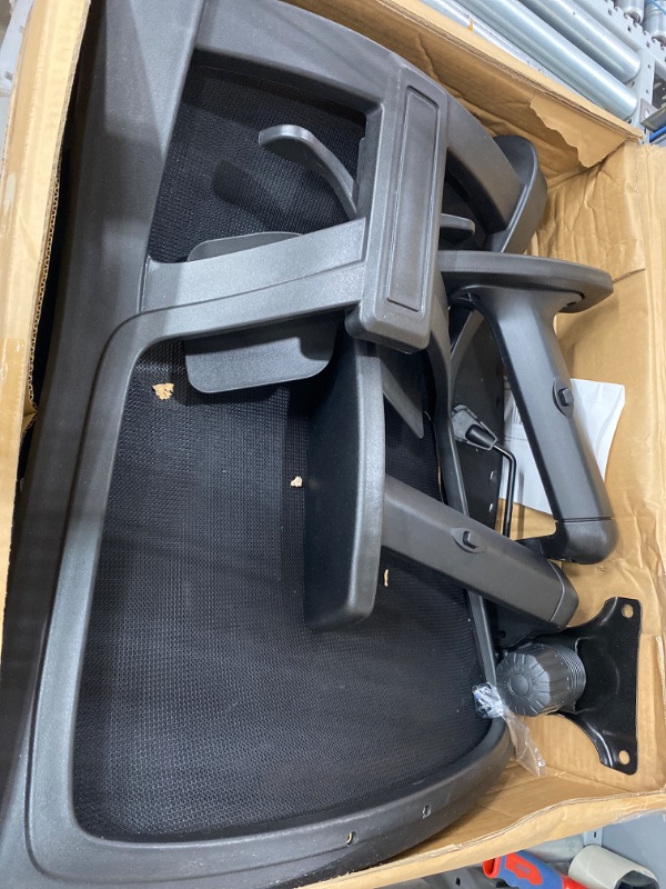 Photo 2 of Ergonomic Office Chair, Large Tall Office Chair High Back, Adjustable Headrest with 2D Armrest, Lumbar Support, Swivel Computer Task Chair for Office, Tilt Function
