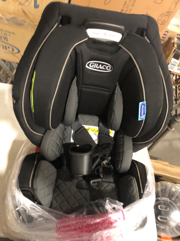 Photo 3 of (USED) Graco Extend2Fit 3 in 1 Car Seat | Ride Rear Facing Longer with Extend2Fit, featuring TrueShield Side Impact Technology, Ion , 20.75x19x24.5 Inch (Pack of 1) 3-in-1 Ion