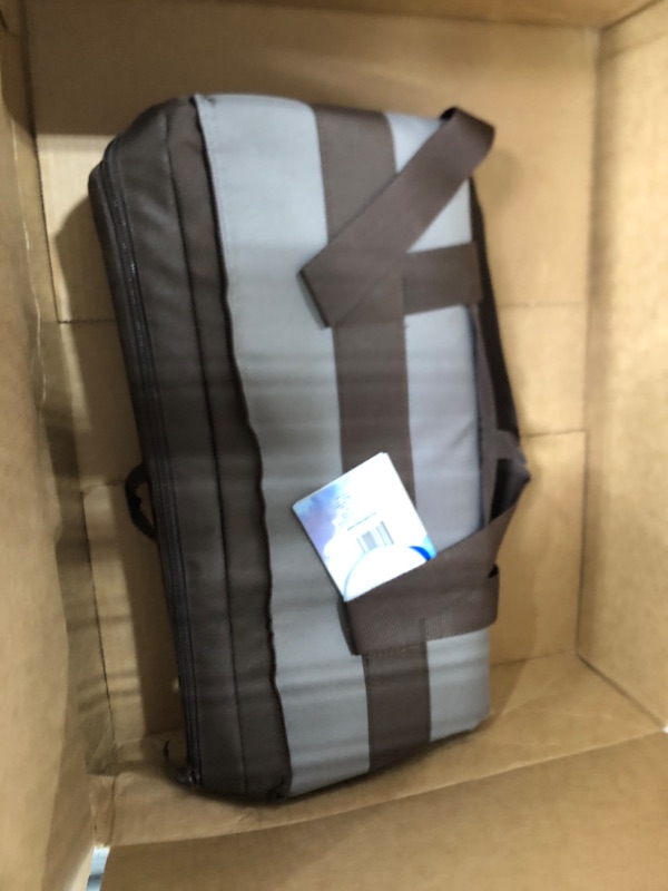 Photo 1 of **USED** Rachael Ray Jumbo Chillout Thermal Tote, Foldable Insulated & Reusable Food Bag for Groceries, Potlucks, Sundries & More Sea Salt Grey