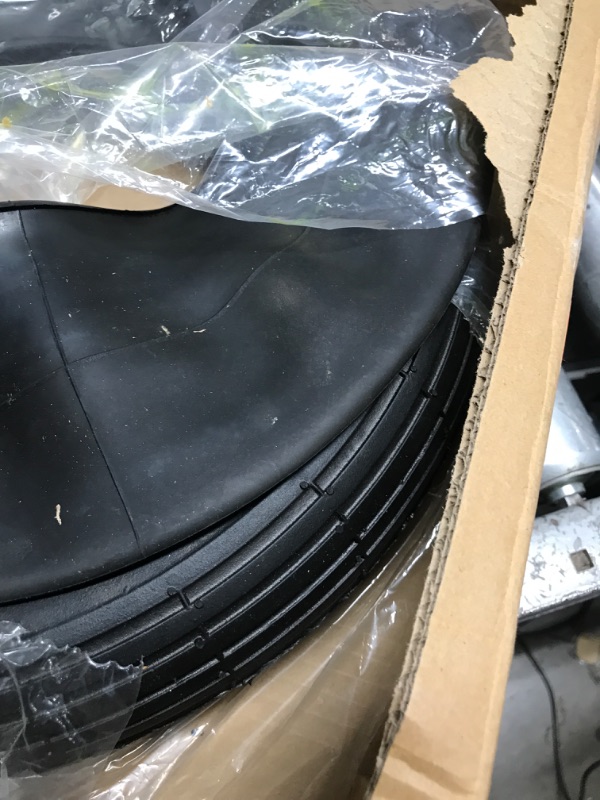 Photo 2 of 4.80/4.00-8" Replacement Pneumatic Wheel Tire and Tube 1-(Pack)