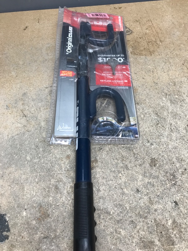 Photo 2 of The Club 1010T Original Club Steering Wheel Lock, Navy Blue