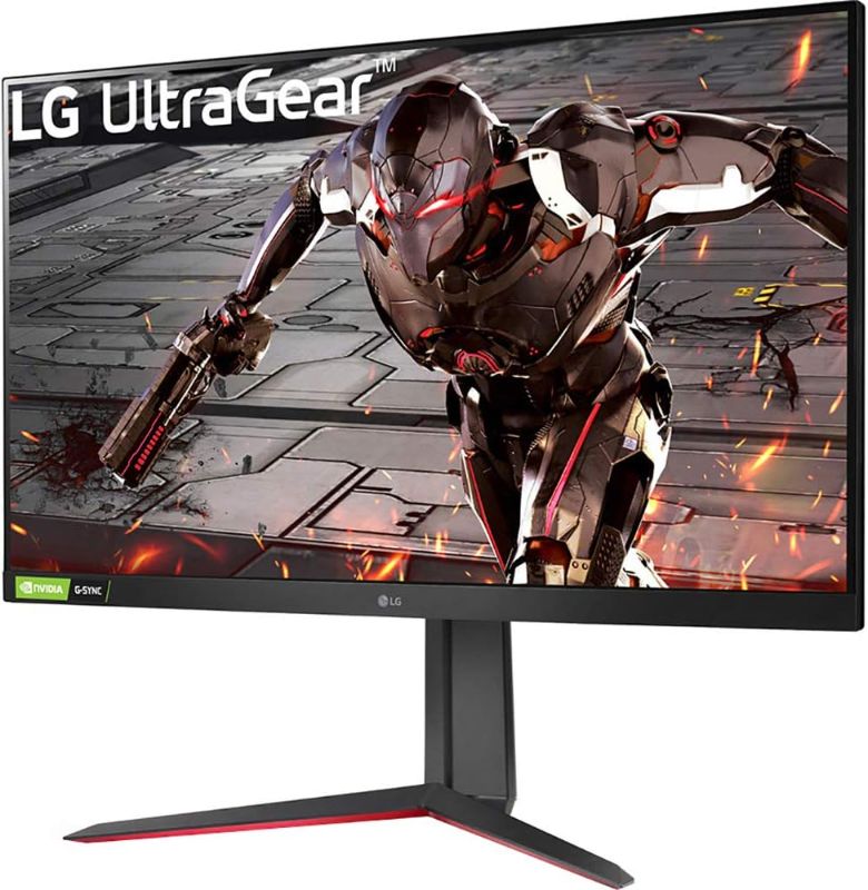 Photo 1 of ***PARTS ONLY, MISSING STAND, CORDS, DOES NOT FUNCTION** LG 32GN550-B 32 Inch Ultragear VA Gaming Monitor with 165Hz Refresh Rate/FHD (1920 x 1080) with HDR10 / 1ms Response Time 