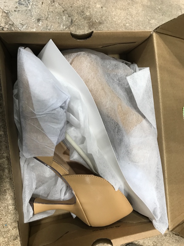 Photo 1 of coutgo womens pointed closed toe leather d'orsay business shoe LIGHT BROWN 5 1/2