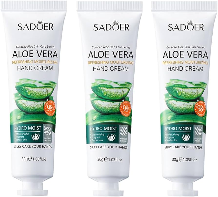 Photo 1 of 2 PK -Moisturizing Hand Cream,Mini Hand Lotion Travel Size,3 pack,#aloe011