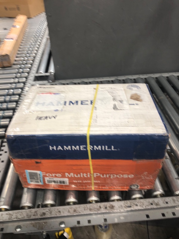 Photo 2 of Hammermill Printer Paper, Fore Multipurpose 24 lb Copy Paper, 8.5 x 11 - 10 Ream (5,000 Sheets) - 96 Bright, Made in the USA, 103283C 10 Ream | 5000 Sheets Letter (8.5x11)