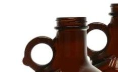 Photo 1 of 32 oz Amber Glass Little Brown Jug (Case of 5)
