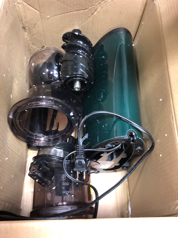 Photo 1 of **NON-FUNCTIONAL, PARTS ONLY(*(*
Masticating Juicer, 250W Professional Slow Juicer with 3.5-inch (88mm) Large Feed Chute for Nutrient Fruits and Vegetables, Cold Press Electric Juicer Machines with High Juice Yield, Easy Clean with Brush
