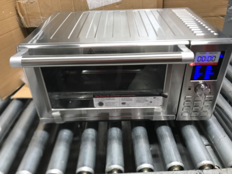 Photo 2 of NUWAVE Bravo Air Fryer Toaster Smart Oven Countertop Convection Stainless Steel 