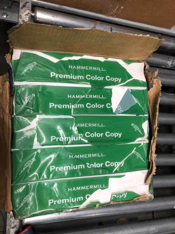 Photo 2 of Hammermill Printer Paper, Premium Color 28 lb Copy Paper, 8.5 x 11 - 5 Ream (2,500 Sheets) - 100 Bright, Made in the USA, 102450C Letter (8.5x11) 5 Ream | 2500 Sheets