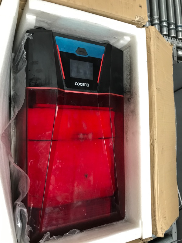 Photo 1 of ELEGOO Saturn 2 8K MSLA 3D Printer, UV Resin Photocuring Printer with 10-inch 8K Monochrome LCD, 8.62x4.84x9.84 Inch Larger Printing Size