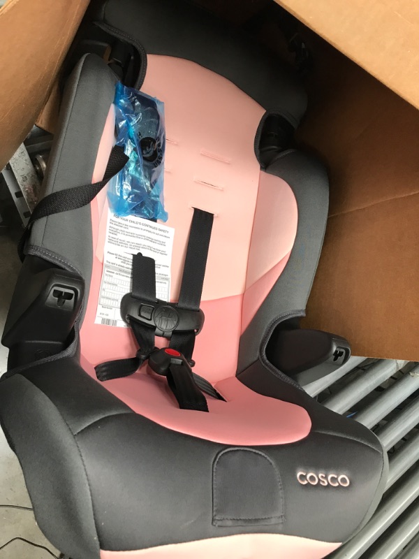 Photo 2 of Cosco Finale Dx 2-In-1 Booster Car Seat, Dusk, 18.25x19x29.75 Inch PINK 