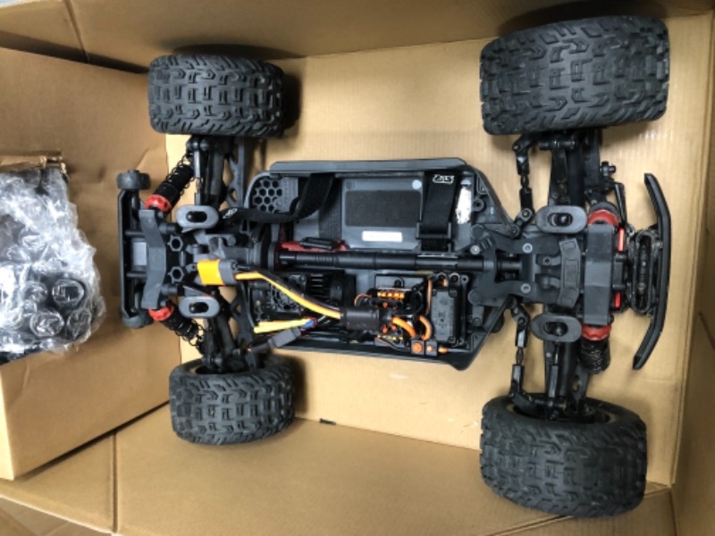 Photo 3 of ARRMA RC Truck 1/10 VORTEKS 4X4 3S BLX Stadium Truck RTR (Batteries and Charger Not Included), Purple, ARA4305V3T2