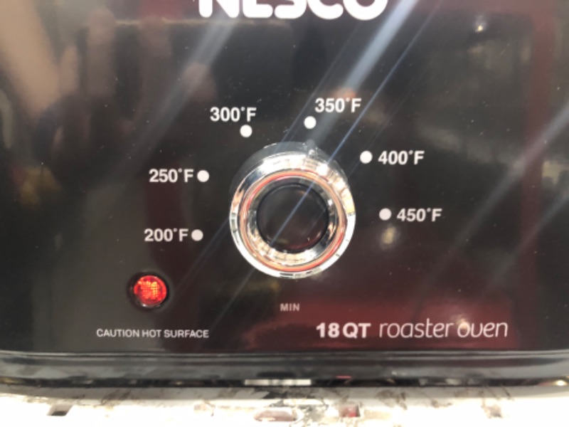 Photo 3 of *MISSING LID* nesco mwr18-13, roaster oven, 18 quarts, black