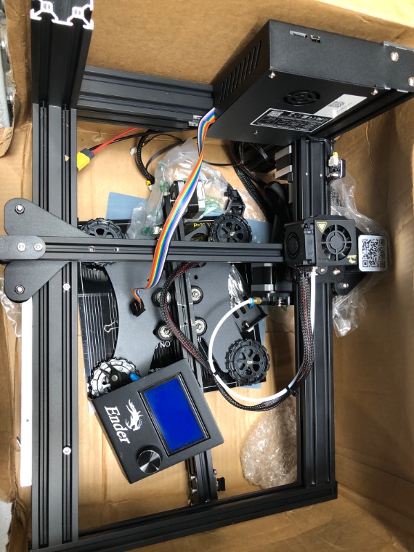 Photo 5 of **Missing Parts* Official Creality Ender 3 3D Printer Fully Open Source with Resume Printing All Metal Frame FDM DIY Printers 220x220x250mm
