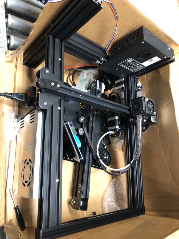 Photo 2 of **Missing Parts* Official Creality Ender 3 3D Printer Fully Open Source with Resume Printing All Metal Frame FDM DIY Printers 220x220x250mm

