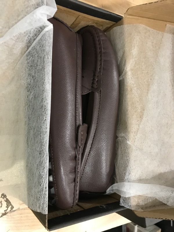 Photo 1 of Artisure Women's Classic Genuine Leather Penny Loafers Driving Moccasins Casual Slip On Boat Shoes Fashion Comfort Flats COFFEE 9