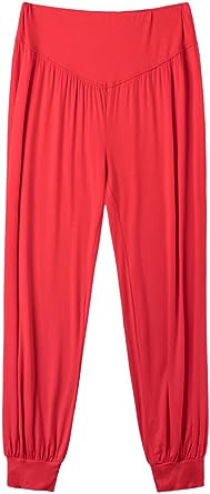 Photo 2 of AvaCostume Men's Modal Cotton Soft Yoga Sports Dance Harem Pants