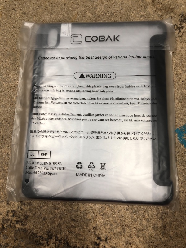 Photo 2 of CoBak Case for New iPad 10th Generation 10.9 Inch 2022 - Shockproof Cover with Clear Transparent Back Shell with Pencil Holder, Auto Sleep/Wake Cover Black