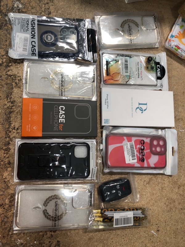 Photo 1 of 11 ITEMS, ASSORTED PHONE CASE BUNDLE