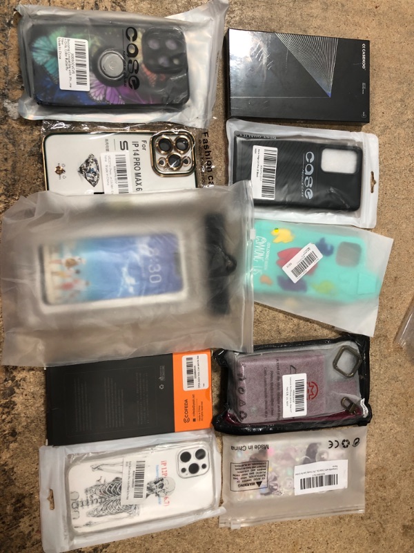 Photo 1 of 10 ITEMS, ASSORTED PHONE CASE BUNDLE