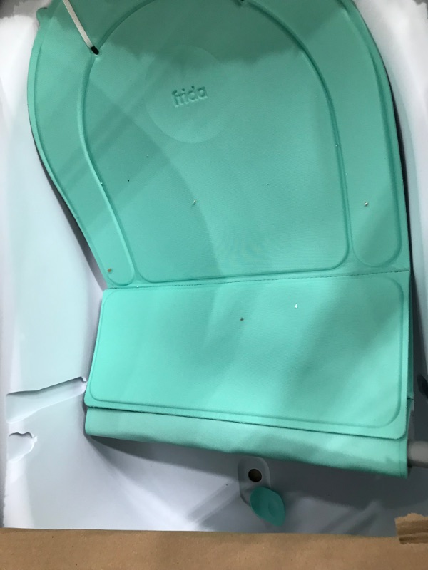 Photo 2 of 4-in-1 Grow-with-Me Bath Tub by Frida Baby Transforms Infant Bathtub to Toddler Bath Seat with Backrest for Assisted Sitting in Tub