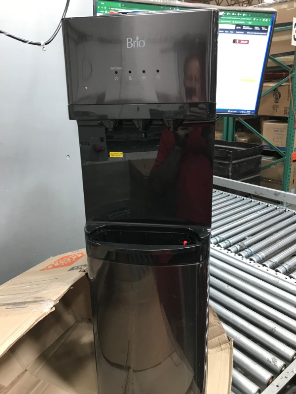 Photo 2 of 
Brio 520 Bottleless Water Cooler Dispenser with 2 Stage Filtration - Self Cleaning, Hot Cold and Room Temperature Water. 2 Free Extra Replacement Filters...
Color:Black
Style:2 Stage Filteration