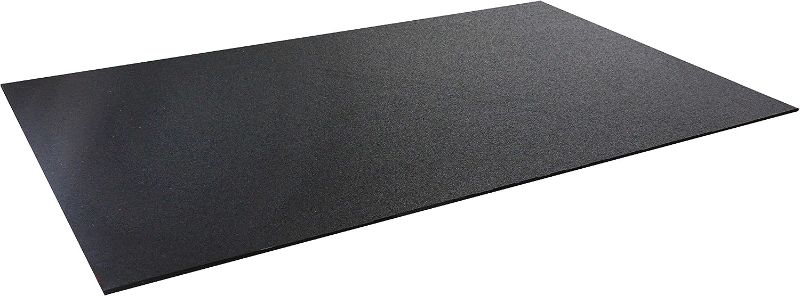 Photo 1 of 
Rubber King All-Purpose Fitness Mats - A Premium Durable Low Odor Exercise Mat with Multipurpose Functionality Indoor/Outdoor (3 x 6-5mm)
Size:3' x 6', 5mm Black