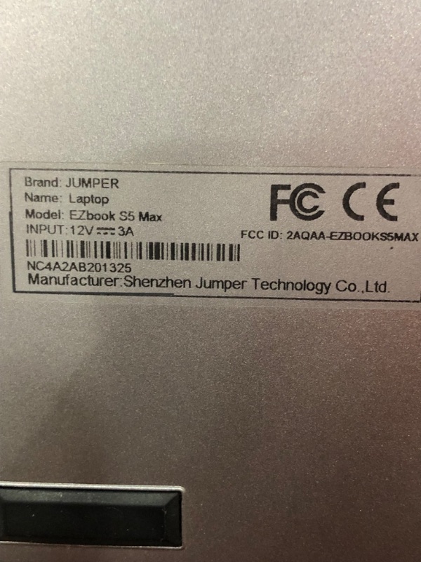 Photo 4 of jumper 16" Laptop, Quad-Core Intel N100 CPU, 16GB DDR4 RAM 512GB SSD, FHD IPS(1920x1200) Screen, Windows 11 Laptops Computer with Four Stereo Speakers, Dual Band-WiFi, BT4.0, 38WH Battery, Gray.
