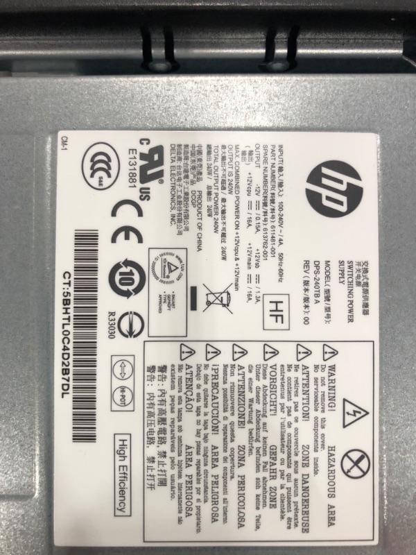 Photo 3 of HP Elite Desktop PC Computer Intel Core i5 3.1-GHz, 8 gb Ram, 1 TB Hard Drive, DVDRW, 19 Inch LCD Monitor, Keyboard, Mouse, Wireless WiFi, Windows 10 (Renewed)