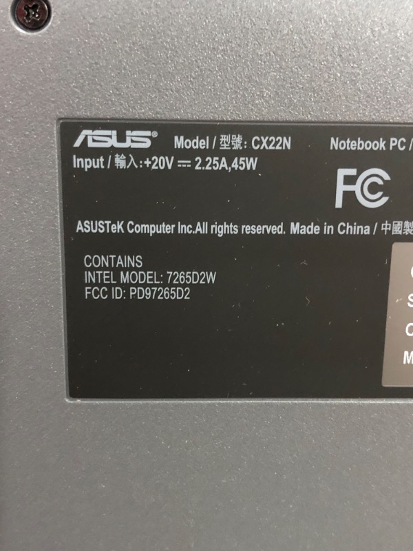 Photo 3 of ASUS Chromebook 11.6" CX22NA-BCLN4
