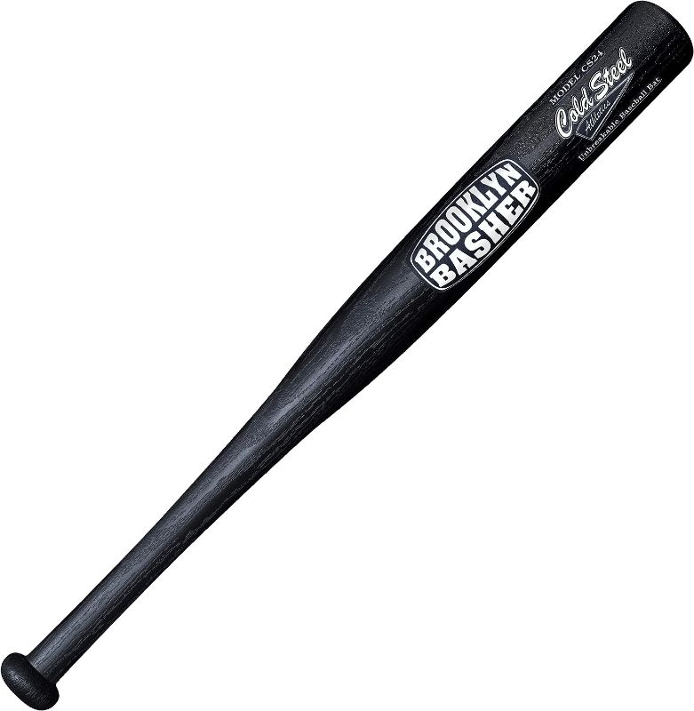 Photo 1 of Cold Steel 92BSBZ Brooklyn Basher Mini Baseball Bat (24-Inch, Black)
