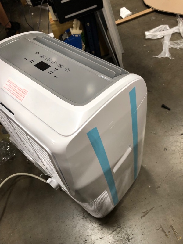 Photo 1 of BLACK+DECKER Air Conditioner, 14,000 BTU Air Conditioner Portable for Room up to 700 Sq. Ft. with Remote Control, White
