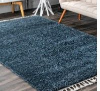 Photo 1 of 2'6"x8' Nuloom Polypropylene Rectangle Area Rugs With Blue