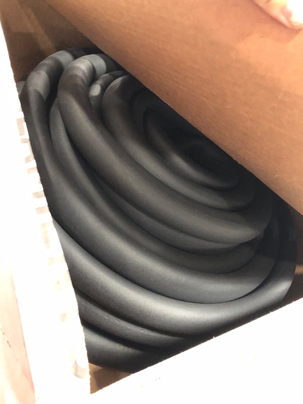 Photo 2 of "Armaflex IPAPC05812R 1/2"" x 1/2"" x 95' Continuous Coil Pipe Insulation, Rubber", black