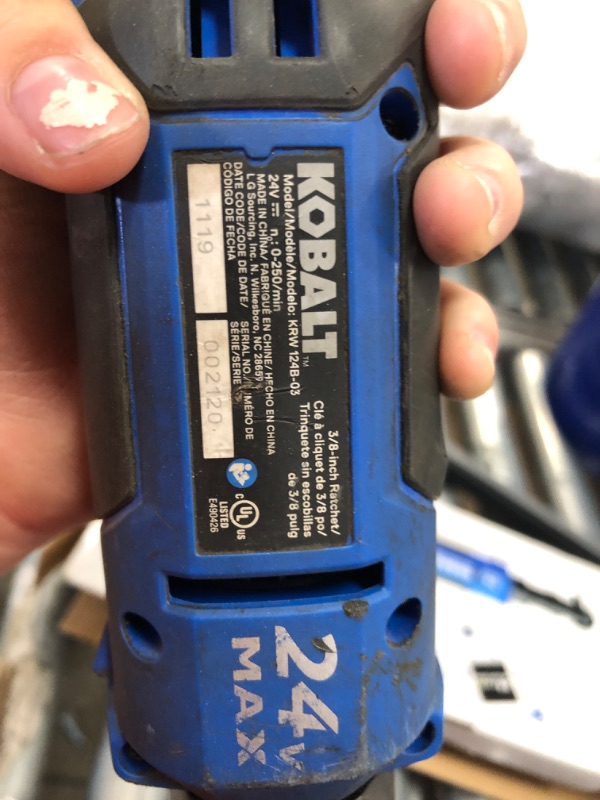 Photo 3 of Kobalt 24 Volt Max 3/8-in Drive Cordless Ratchet Impact Wrench (Tool Only)